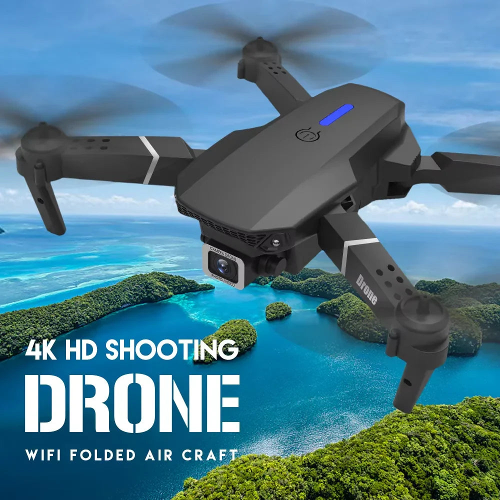 E88 PRO Drone with LED Lights & Camera In Pakistan