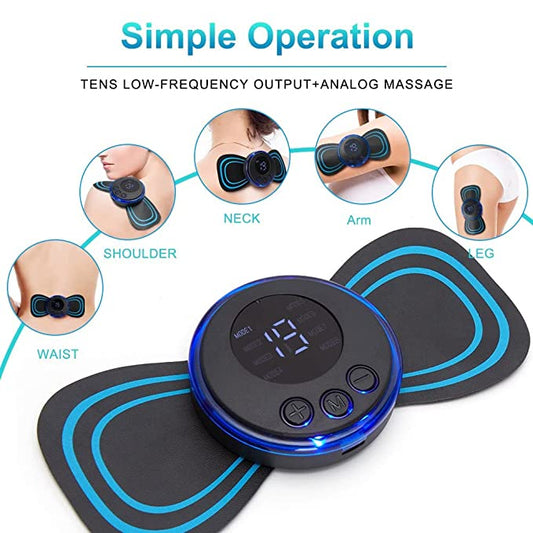 EMS Mini Portable Electric Neck Massager