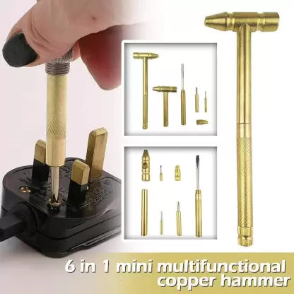 6 in 1 Mini Multifunctional Hammer