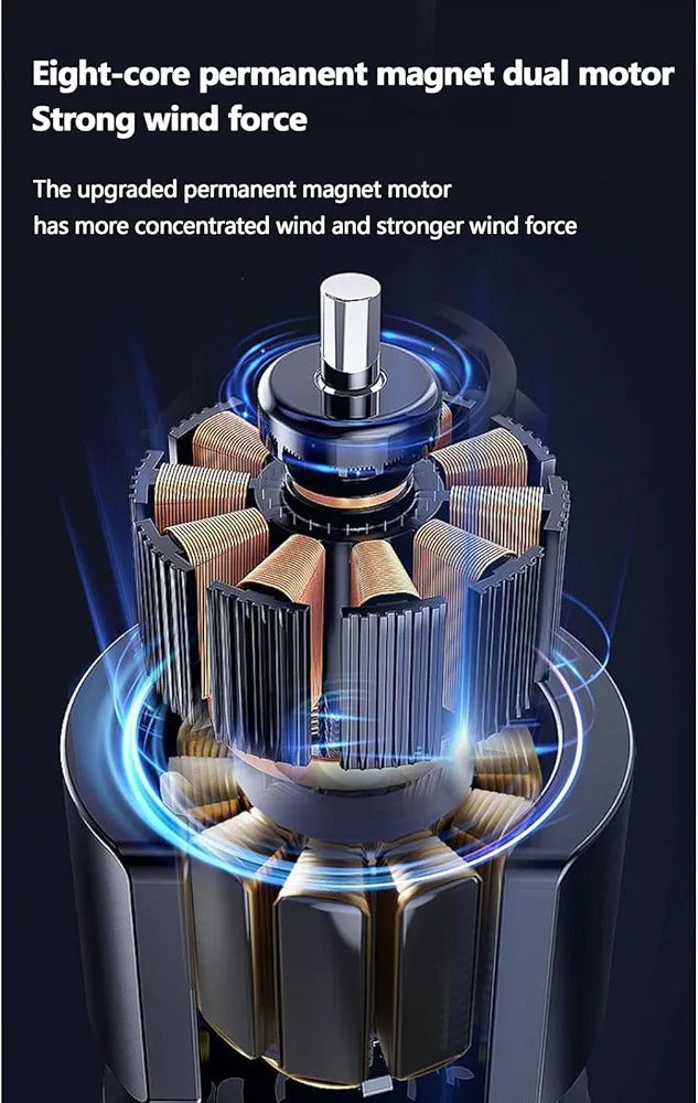 Double-Ended Spray Water Mist Fan – Dual Fan Cooling with 90° Rotation