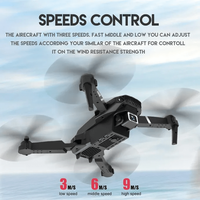 E88 PRO Drone with LED Lights & Camera In Pakistan